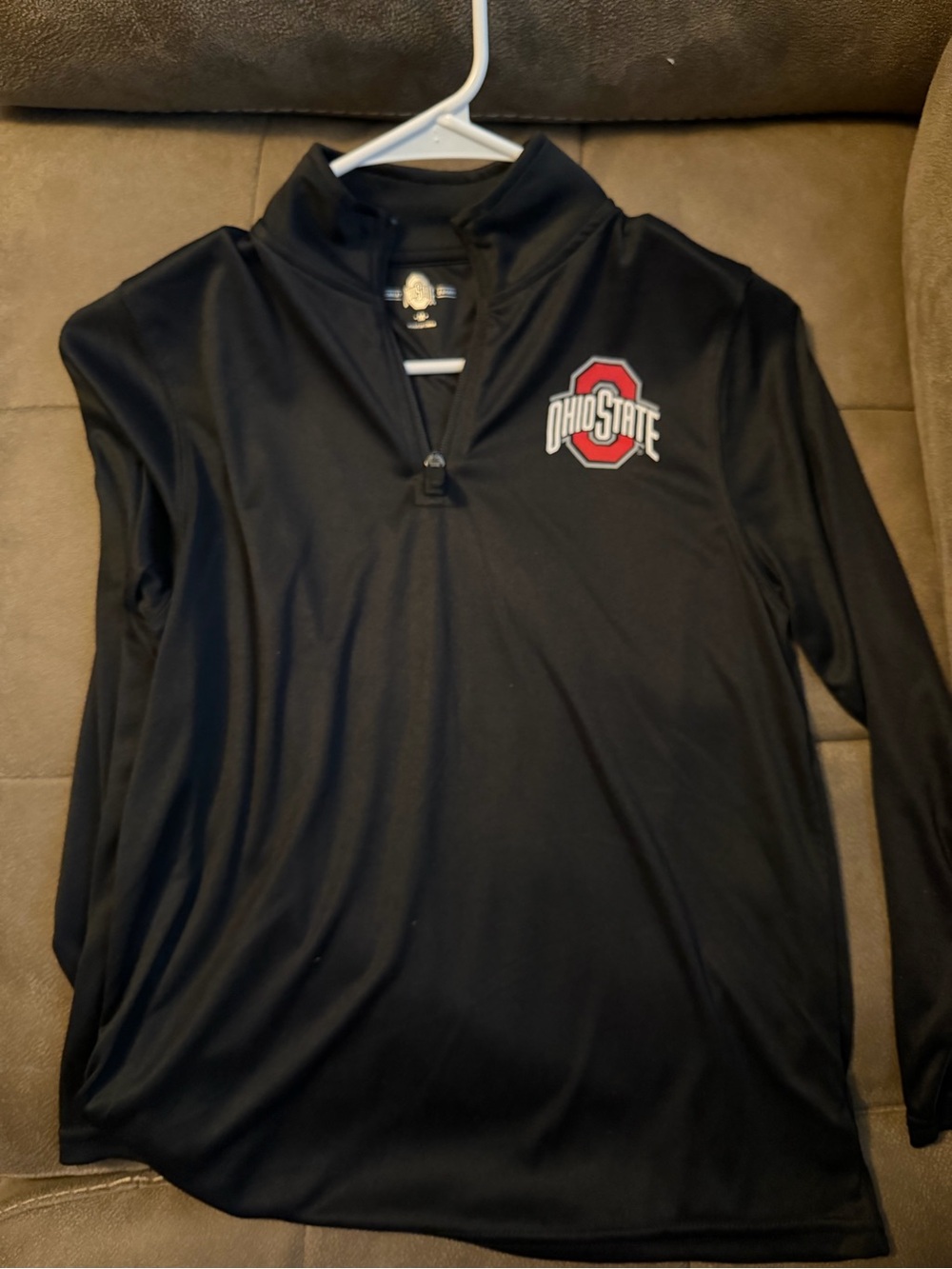 Scarlett Black Ohio State 1/4 Zip Kids Pullover